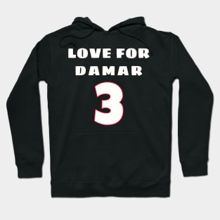love for damar 3 Hoodie